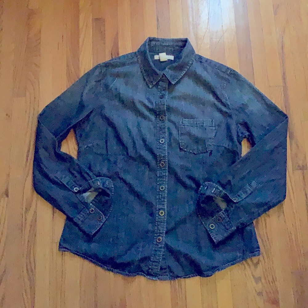 Chambray Button Down Shirt